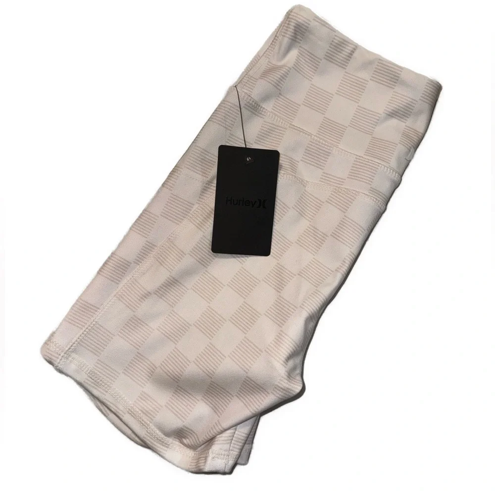 NWT Hurley Womens Pocket‎ Biker Athletic compression Shorts,size XS